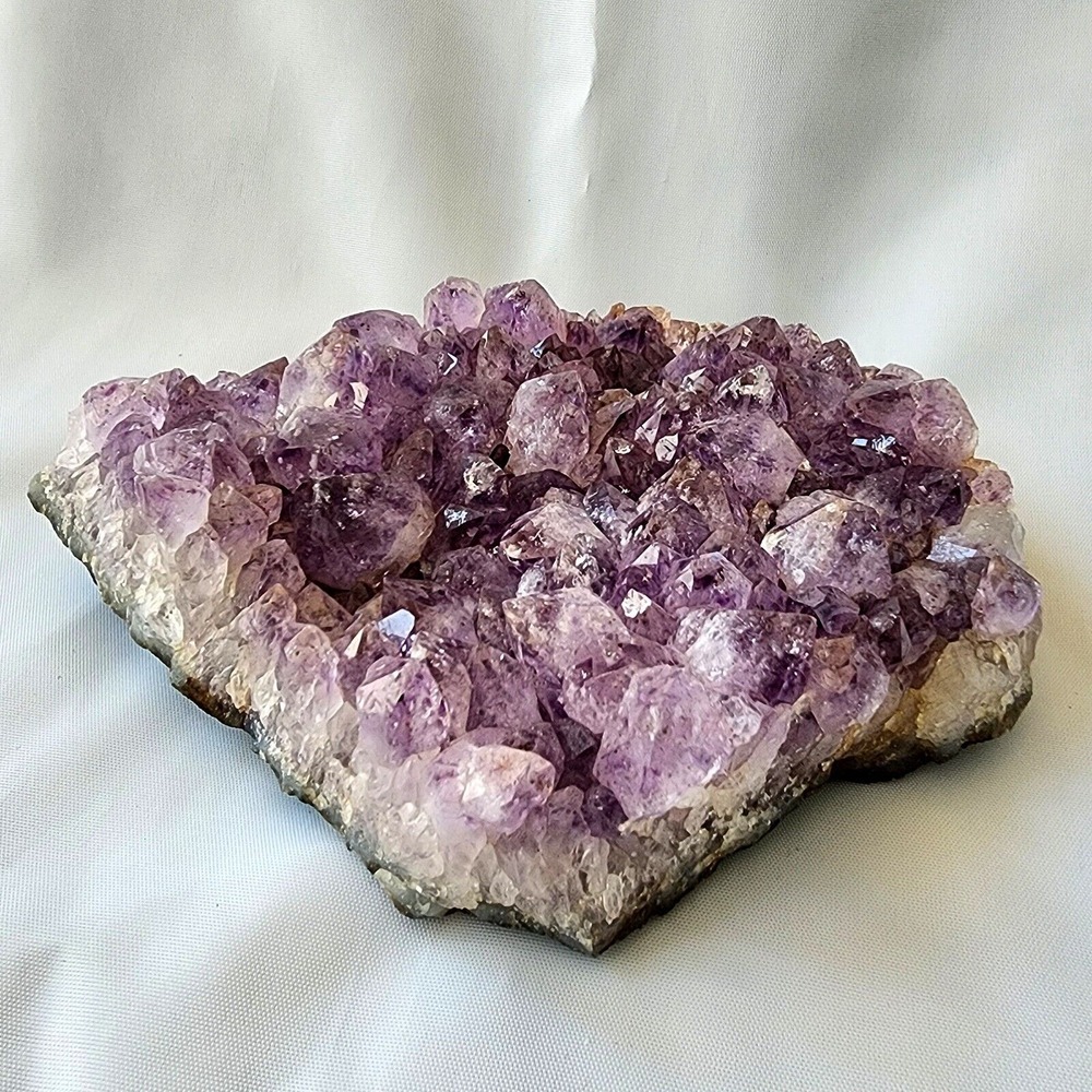 Amethyst Large Purple Display Crystal Cluster Facets Natural Raw Geode‎ Specimen